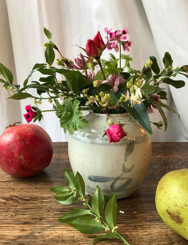 Flowers and fruit