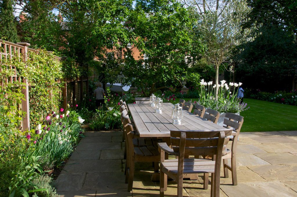 Town Garden in Spring